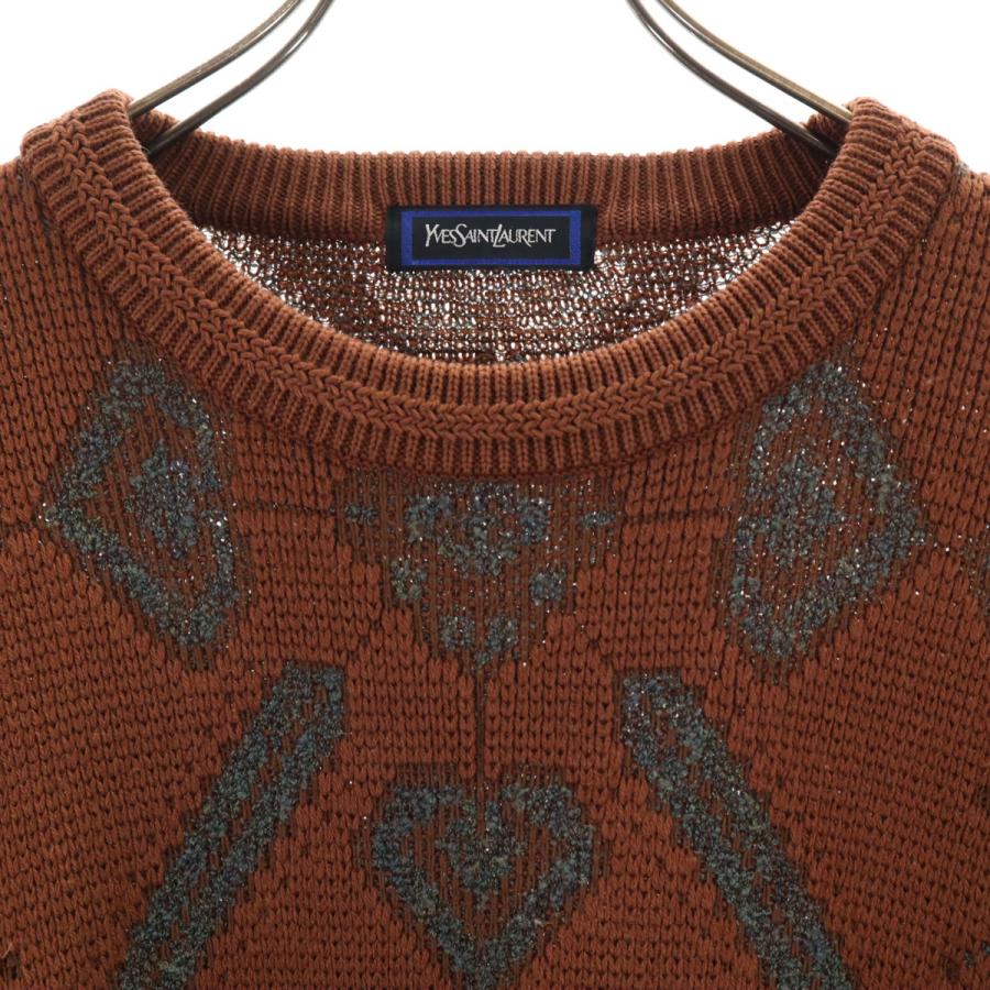 Yves Saint Laurent（イヴ・サンローラン） 90s オールド 総柄 長袖