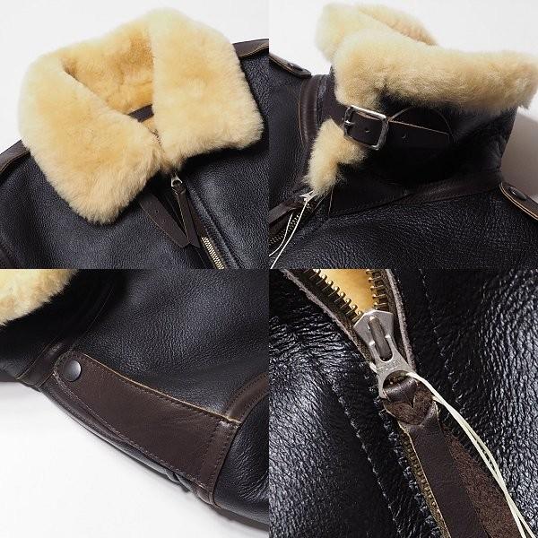 ワイツーレザー コロメールムートン TYPE B-6 Y'2 LEATHER : CELLULOID