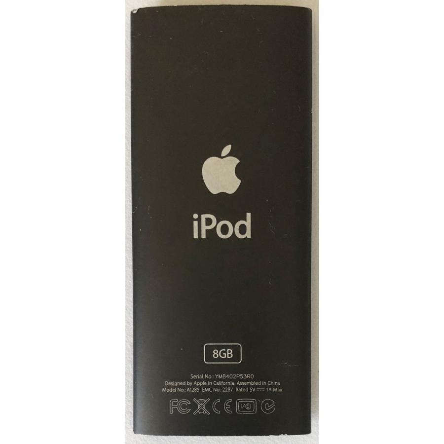 iPod nano Apple 第4世代（8GB）ブラック MB754J/A : Centro - 通販