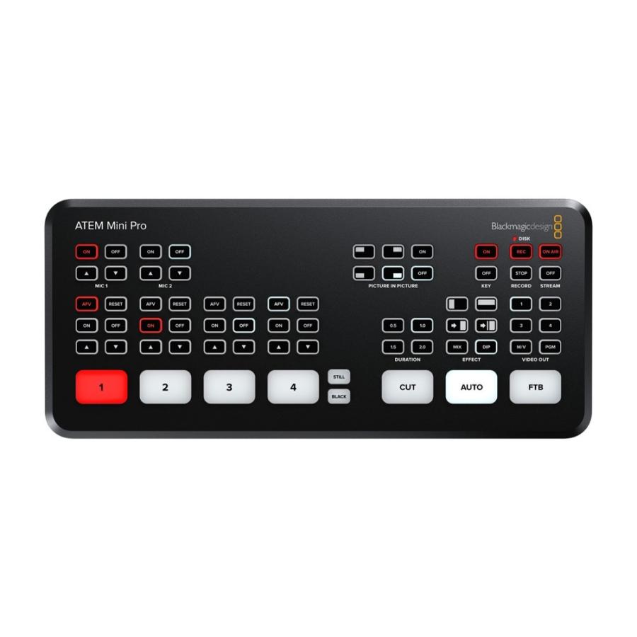 ビデオスイッチャー Blackmagic Design ATEM Mini Pro ライブ
