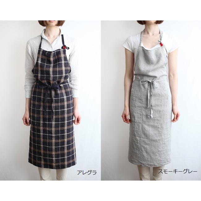 Lino e Lina（リーノエリーナ） マノン リネン エプロン エプロン