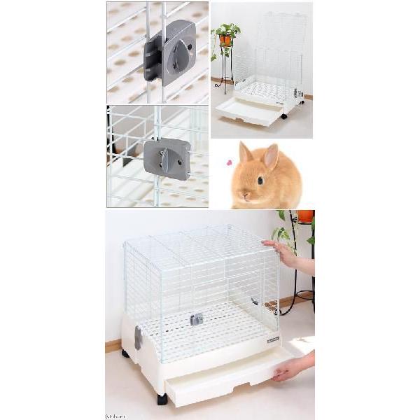 イージーホーム うさぎケージ 三晃商会 イージーホーム・エボ60 WH