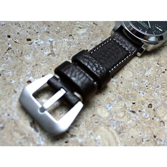 時計ベルト バンド パネライ PANERAI専用 MF 水牛 -バッファローレザー