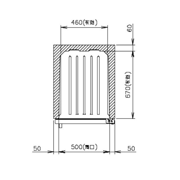 ホシザキ（HOSHIZAKI） 玄米保冷庫 HRA-6GD1 業務用冷蔵庫 別料金にて