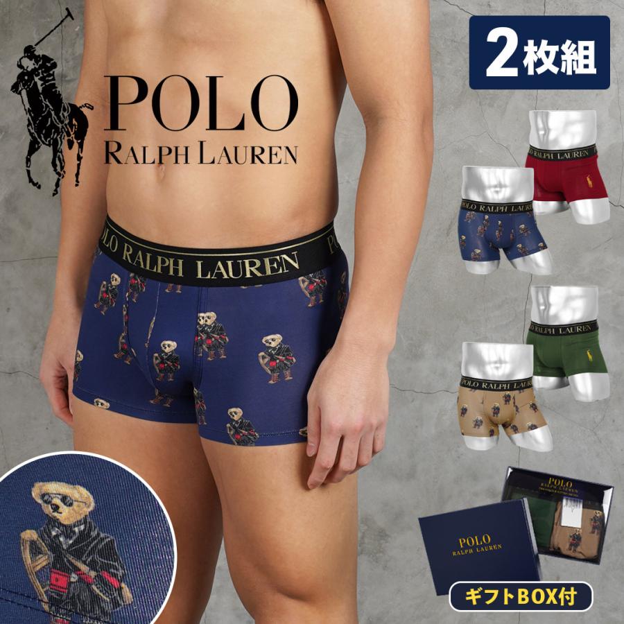POLO RALPH LAUREN（ポロ・ラルフローレン） ボクサーパンツ 2枚セット