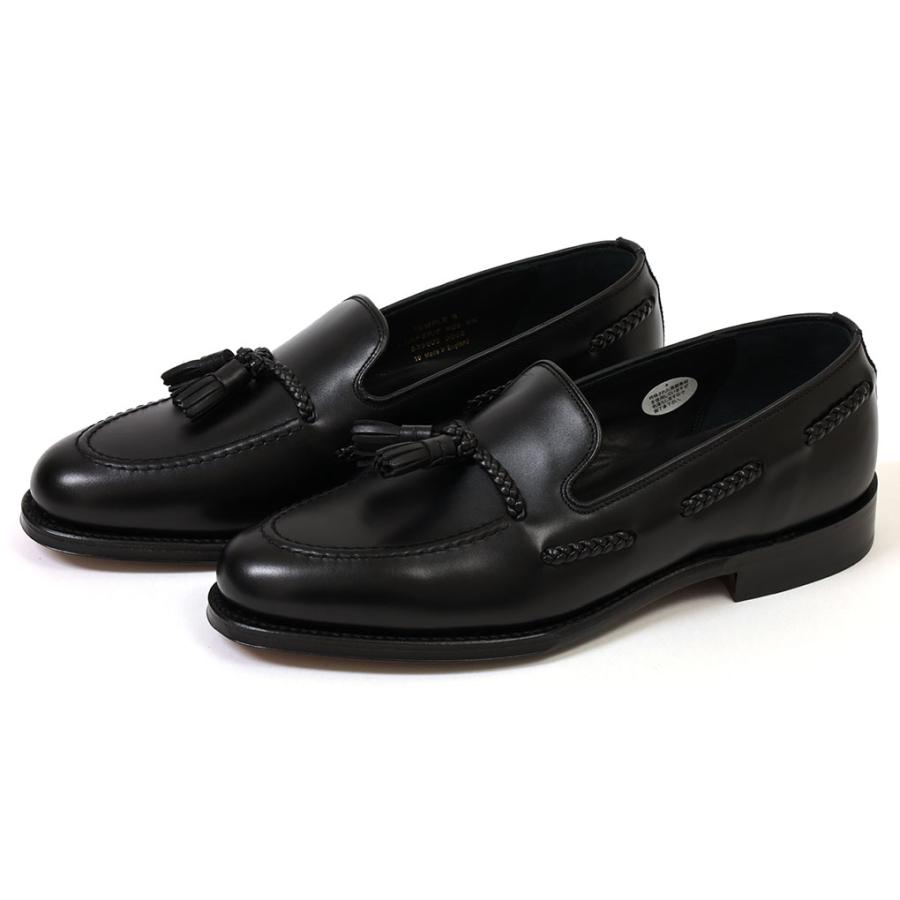 ローク タッセルローファー テンプル ブラック Loake TEMPLE BLACK