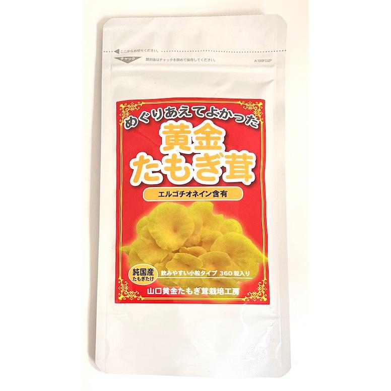 賞味期限2026年8月末】タモギタケ サプリメント 錠剤 黄金たもぎ茸 1