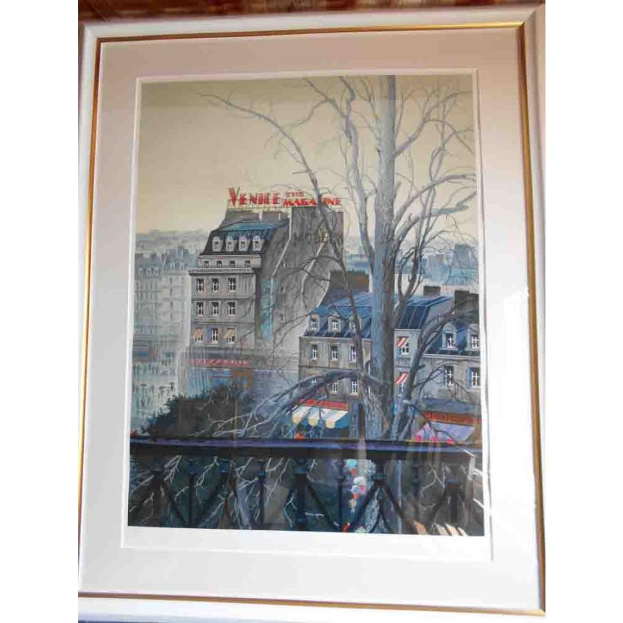 絵画 ヒロ、ヤマガタ／ベニスマガジン 版画 シルクスクリーン 全国送料