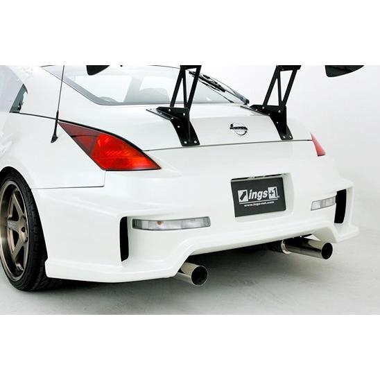 イングス N-SPEC」フェアレディ Z（Z33）用リアバンパー TypeE（塗装可