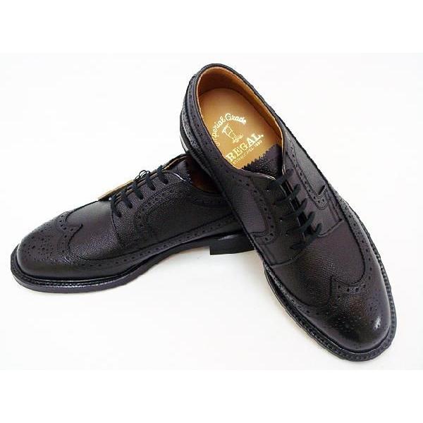 REGAL（リーガル） 靴 メンズ ビジネスシューズ 2235NA 本革 ウイング