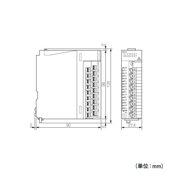 三菱電機（MITSUBISHI ELECTRIC） QY40P トランジスタ出力ユニット