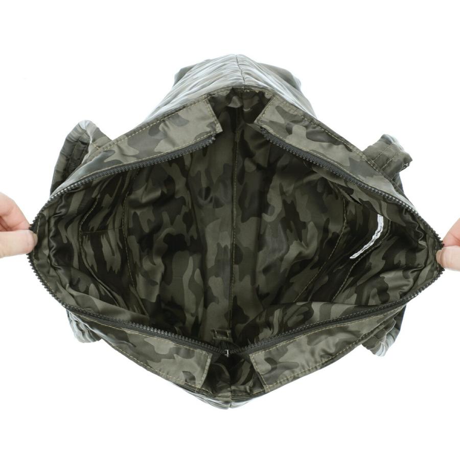 AnneCoquine ナイロンキルトトートバッグ M ブラック AnneCoquine（アンコキーヌ） ナイロン中綿キルトトートバッグM／2439