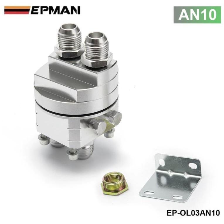 オイルフィルター移設ブロック 汎用 AN8 AN10 : 厚木オート部品販売社