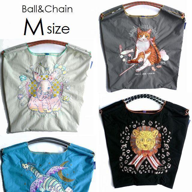 Ball＆Chain（ボールアンドチェーン） 正規品 エコバッグ Mサイズ D[di