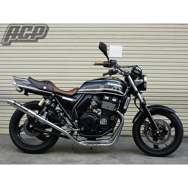 プリティー製 ZRX400/2 98〜 極 タイプ2 4-2-1 マフラーメッキ