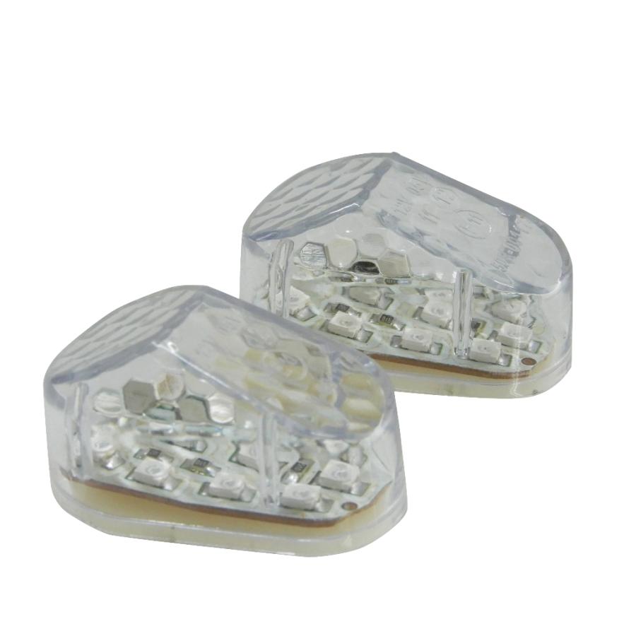 ウインカー カウル LED クリア Typeヤマハ 2個 YZF-R1 FZ-1 YZF-R6