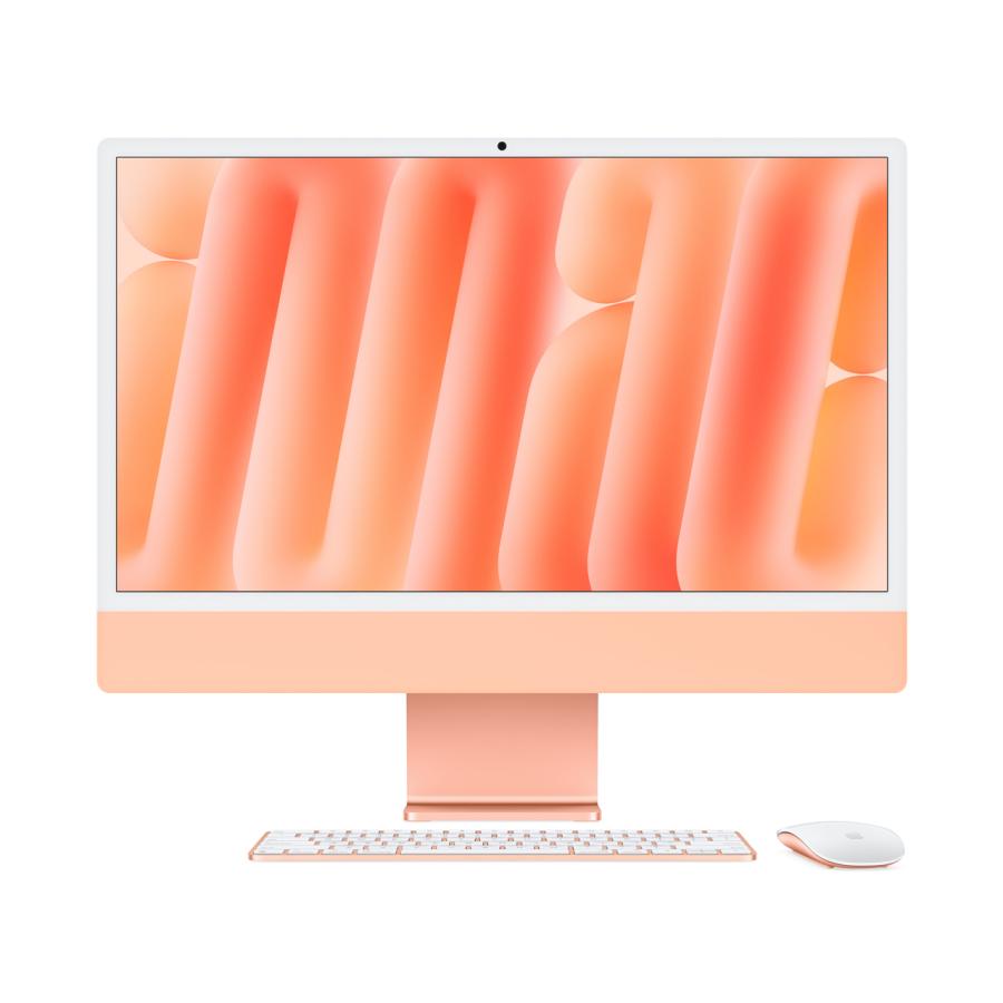 Apple iMac 24インチ M4チップ 10コア 512GB [オレンジ]【お取り寄せ