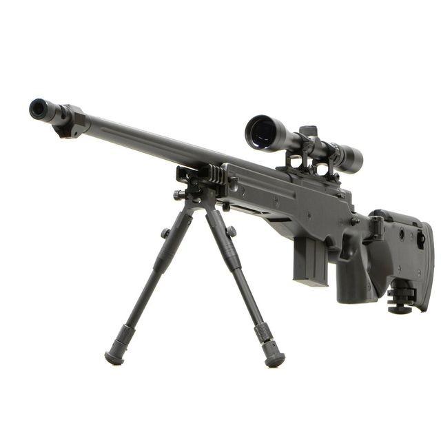 MB4403 L96A1 AWF スナイパーライフル BK (スコープ バイポッド付