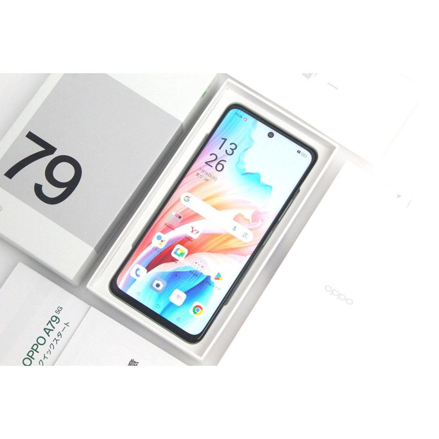 OPPO A 極美品｜OPPO A79 5G A3030P 6.72インチ グローグリーン RAM4GB