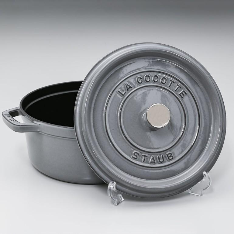 Staub（ストウブ） ピコ ココット ラウンド 24cm 鋳物 ホーロー 鍋