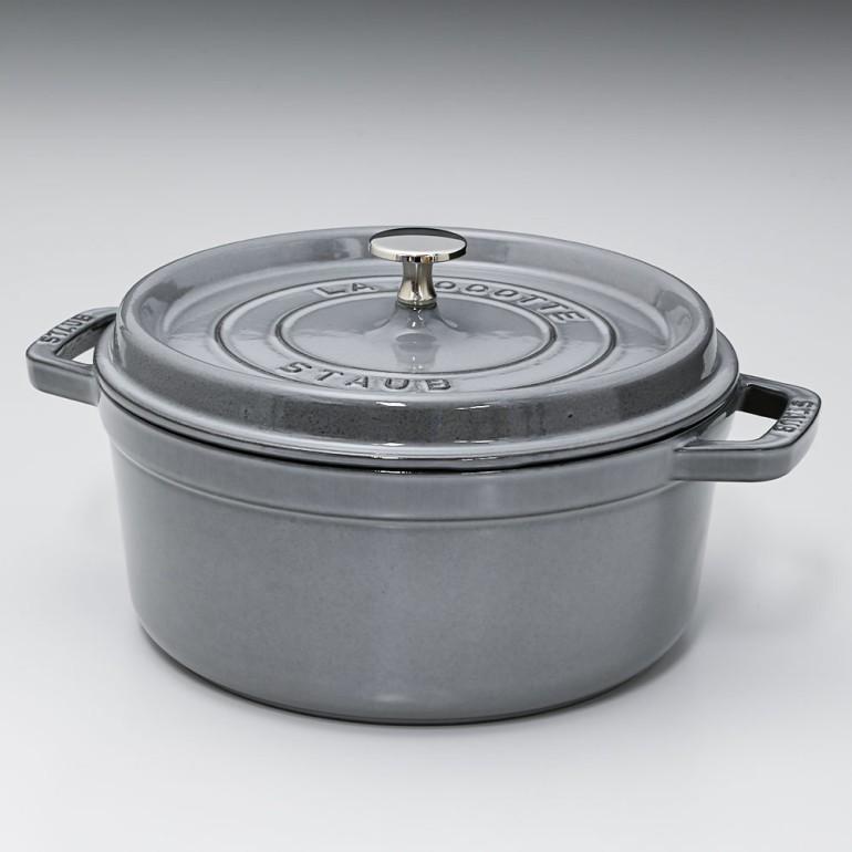 Staub（ストウブ） ピコ ココット ラウンド 24cm 鋳物 ホーロー 鍋