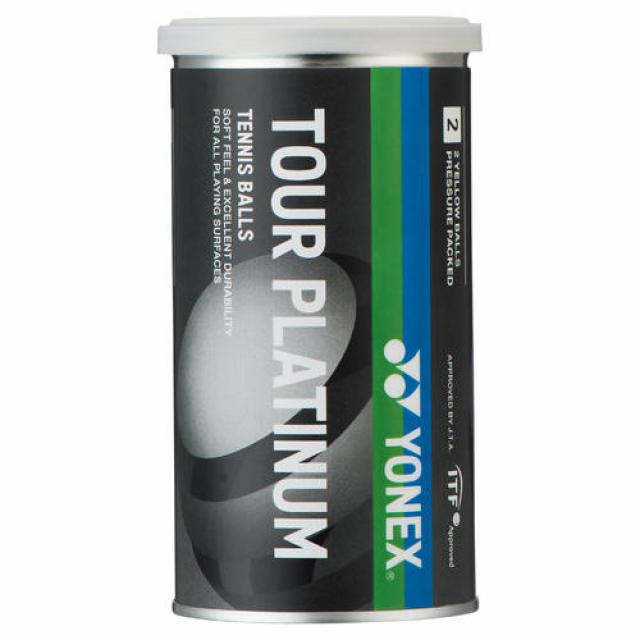 YONEX（ヨネックス） ツアープラチナム TOUR PLATINUM 2球入缶 TB