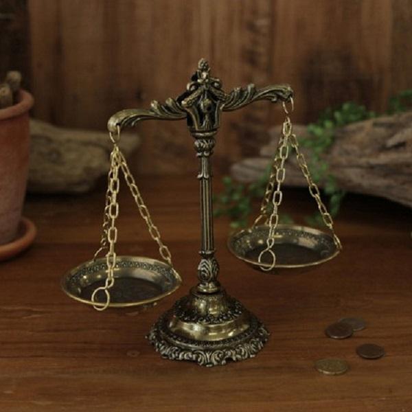 SALE イタリア ザマック 天秤 インテリア インテリア雑貨 オブジェ