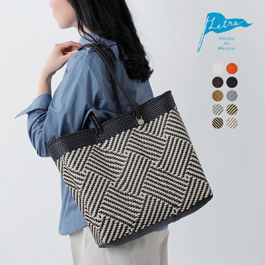 Letra（レトラ） メルカドバッグ ロングハンドル Mサイズ TAPETE