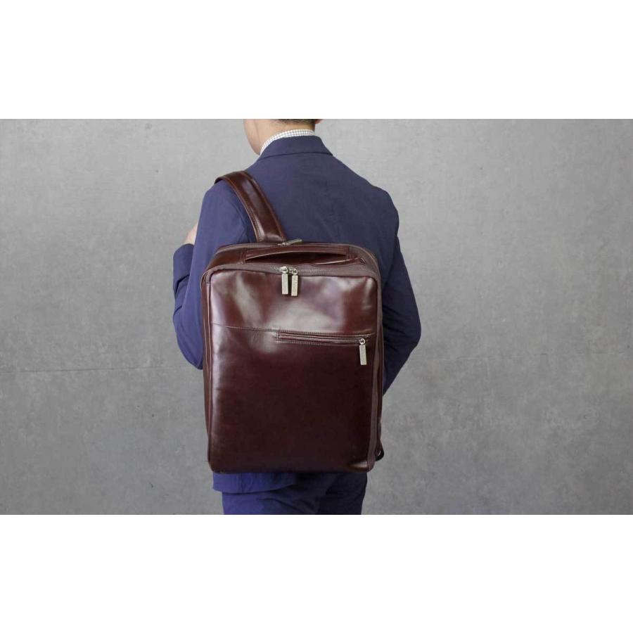 Dakota（ダコタ） ビジネスリュック15インチ対応 2way 牛革 本革