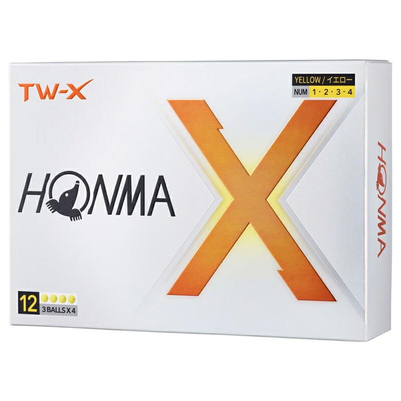 HONMA GOLF（本間ゴルフ） 【即納】 3ダース TW-X ゴルフボール 2024