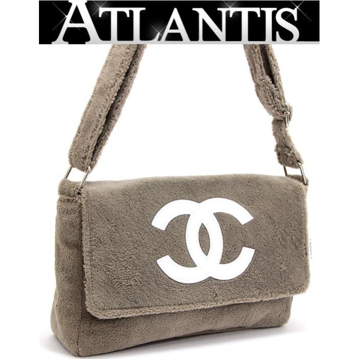 CHANEL（シャネル） 未使用品 ノベルティ パイル地 ショルダーバッグ
