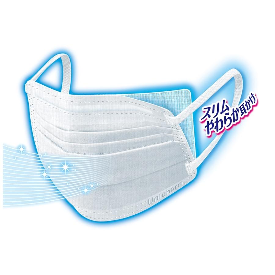 ユニ・チャーム 超快適マスク 息ムレクリアタイプ ふつう25枚入 1個