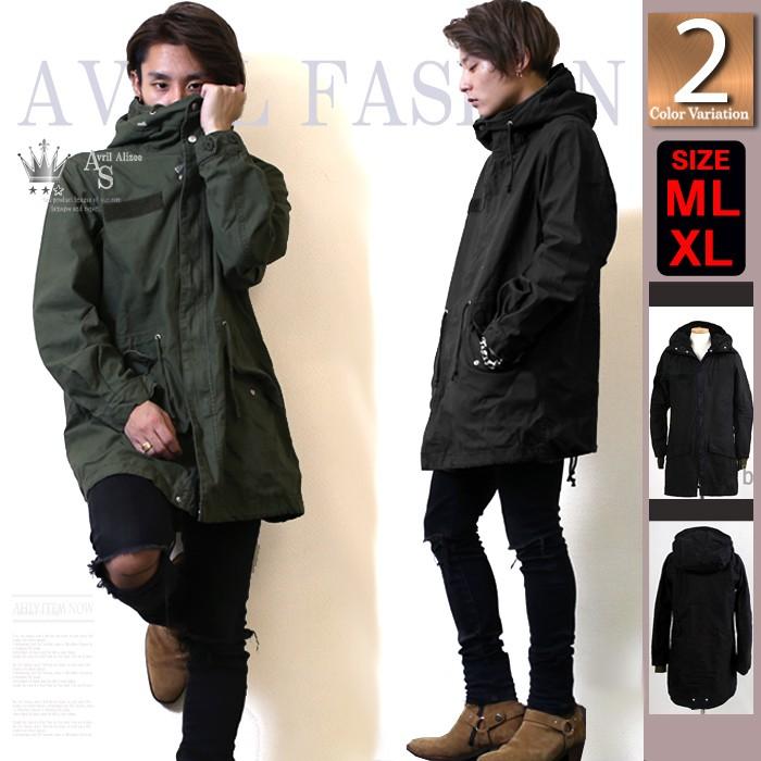 モッズコート メンズ 秋 春 コート スプリングコート マンパー