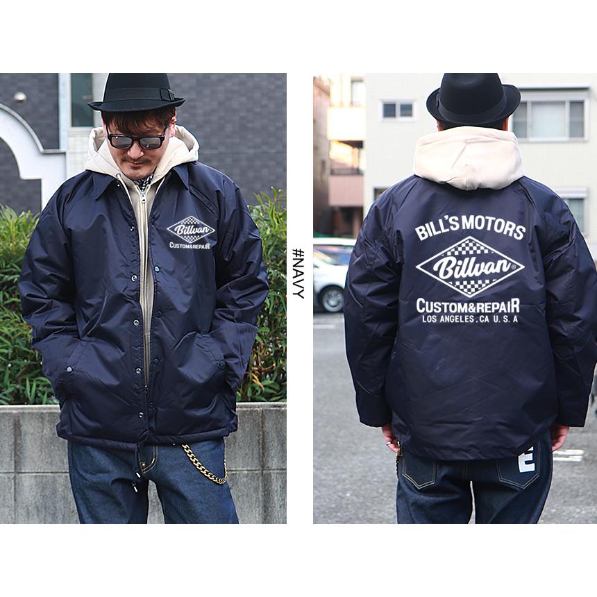 BILLVAN（ビルバン） BILLVAN MOTORS 裏ボア・防寒 コーチジャケット