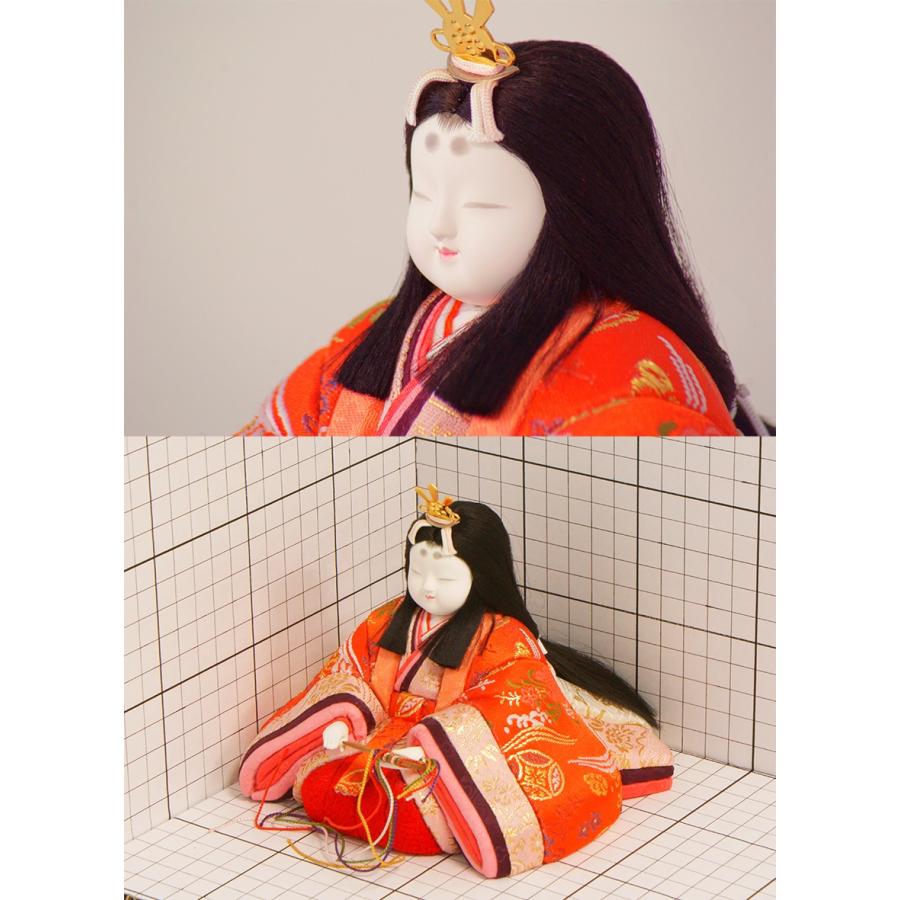久月 久月の雛人形 木目込親王飾 花園雛 No9203 真多呂作 【店頭展示品