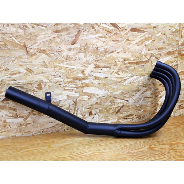 ゼファー400 ゼファーχ オリジナル手曲げショート管 バリ管 マフラー