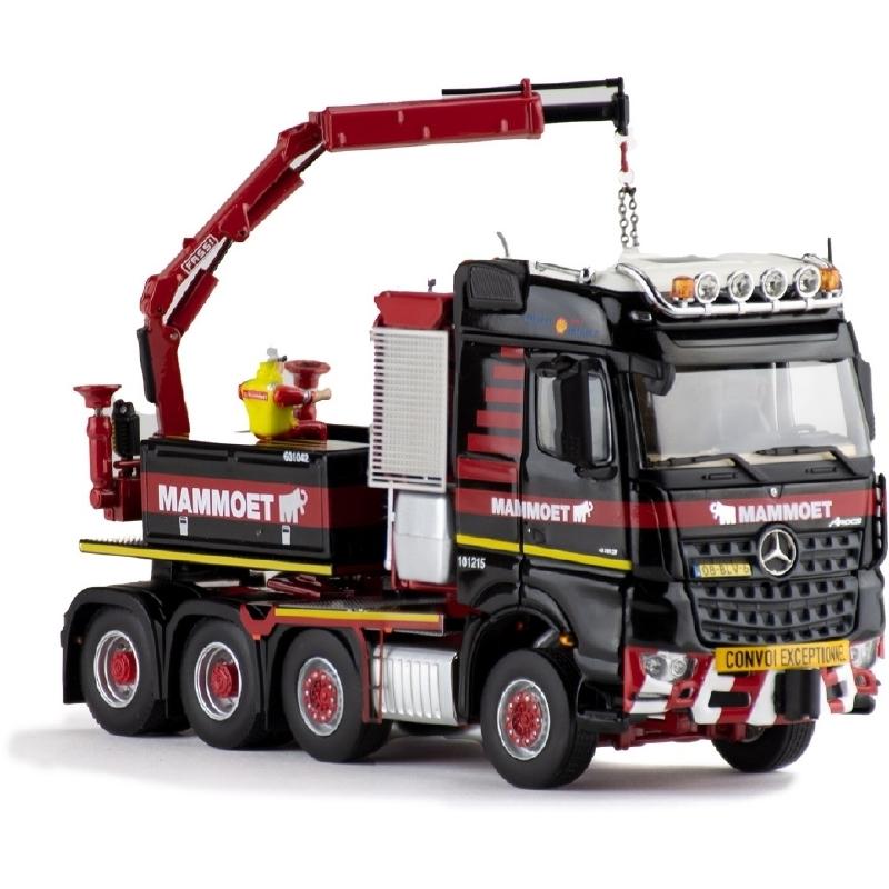 MAMMOETマムート特注 MB AROCS 8X4 + BALLASTBOX FASSI CRANE トラック