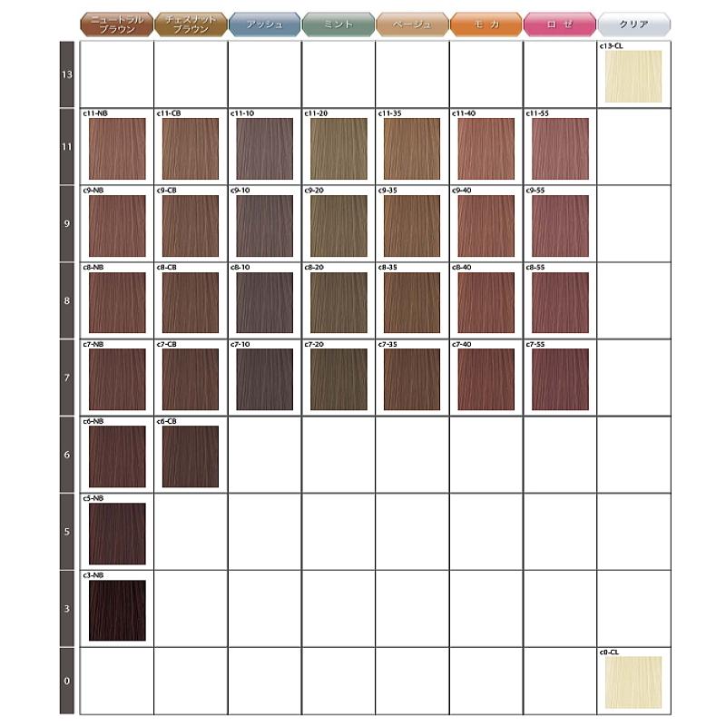 ORDEVE（オルディーブ） ミルボン クリスタル c7-40 80g モカ