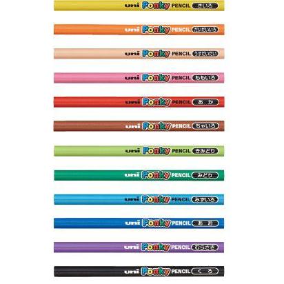 ポンキー／Ponky PENCIL 単色 K800 ポンキーペンシル 三菱鉛筆 uni