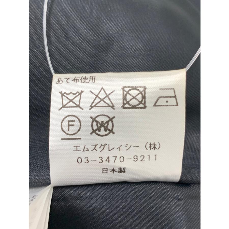 エムズグレイシー 311508 ワンピース 38 ブラック チェック リボン 花