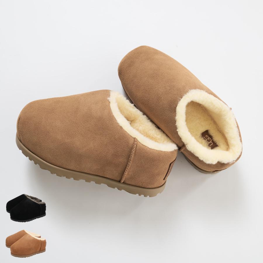 UGG（アグ） スリッポン ルームシューズ パンプド スライド レディース