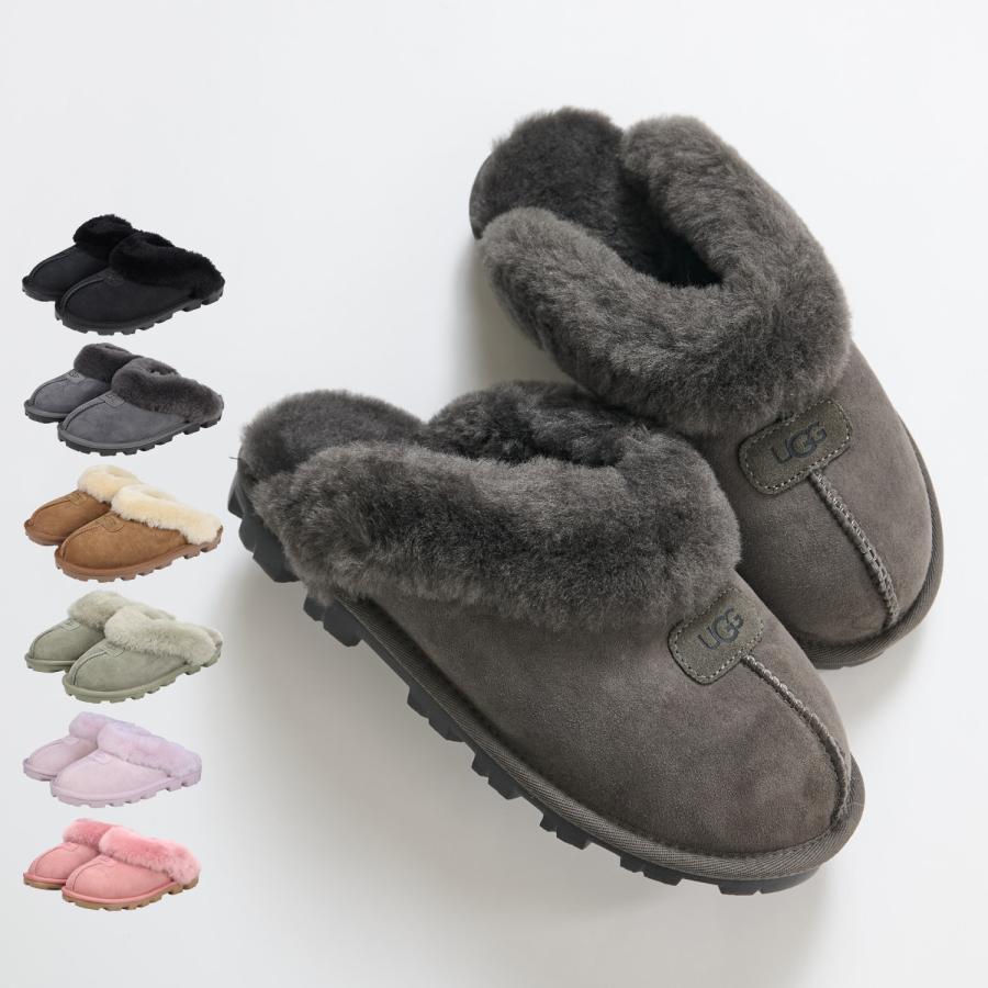 UGG（アグ） サンダル ファー スリッパ サボ コケット レディース