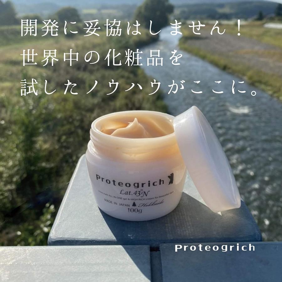 Proteogrich プロテオグリッチ 雪解ふっくらゲルクリームS 100g