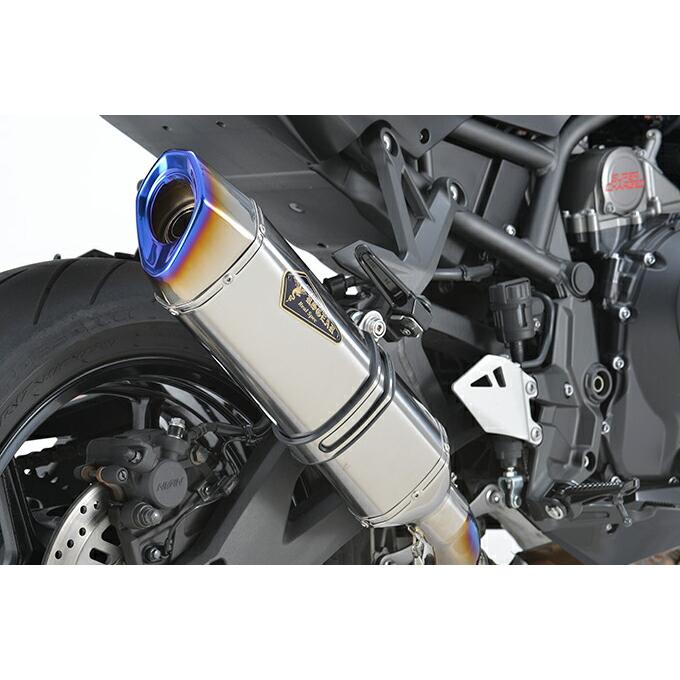 アールズギア RK38-T3ST リアルスペック スリップオン マフラー チタン