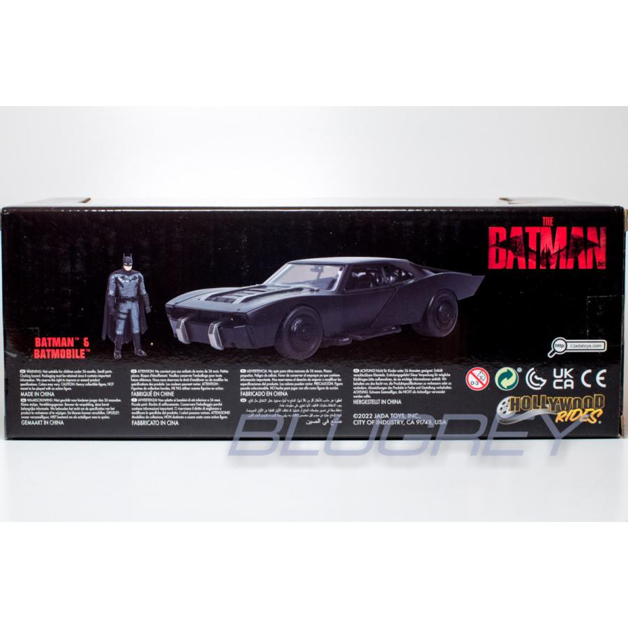 Jada JADA TOYS 1/24 バットマン バットモービル フィギア付き 2022