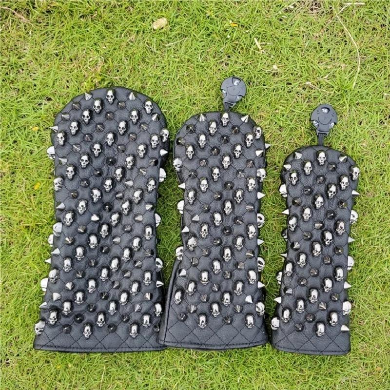 スカル ヘッドカバー ドライバー フェアウェイウッド かっこいい