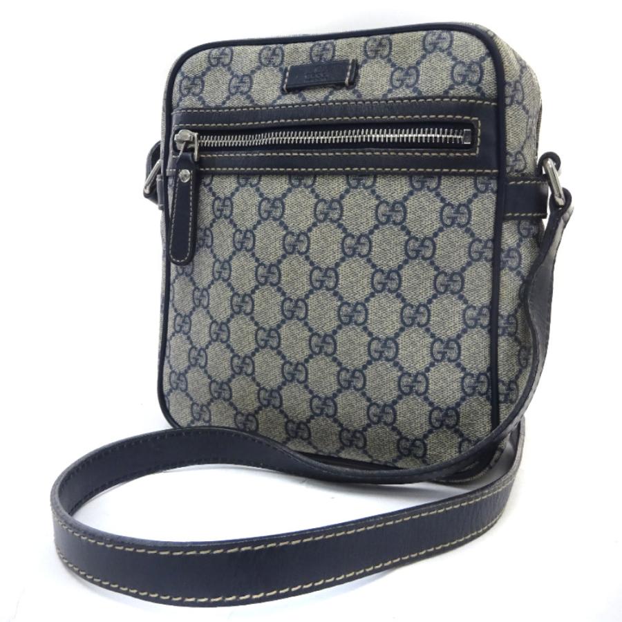 GUCCI（グッチ） GGプラス ショルダーバッグ レディース PVC レザー