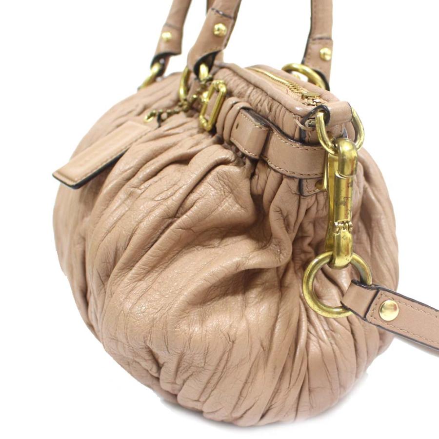 COACH（コーチ） 2WAY マディソン ギャザー ショルダーバッグ