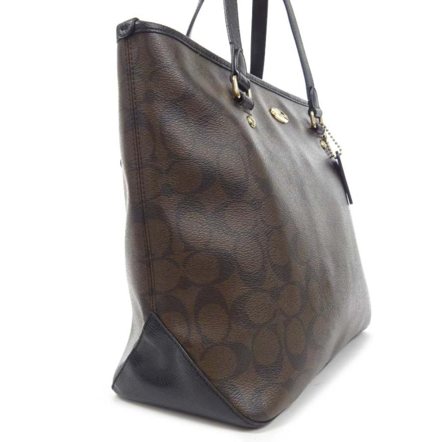 COACH（コーチ） シグネチャー トートバッグ レディース PVC レザー