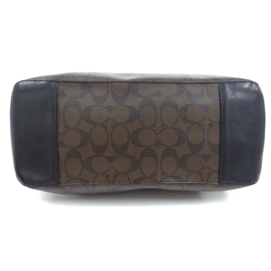 COACH（コーチ） シグネチャー トートバッグ レディース PVC レザー